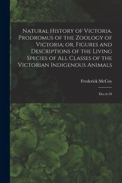 Cover Natural History of Victoria. Prodromus of the Zoology of Victoria; or, Figures and Descriptions of the Living Species of all Classes of the Victorian