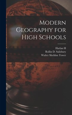 Cover Modern Geography for High Schools