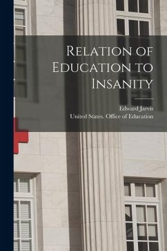 Cover Relation of Education to Insanity