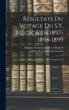Cover Résultats du voyage du S.Y. Belgica en 1897-1898-1899