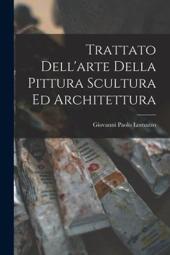 Cover Trattato Dell'arte Della Pittura Scultura Ed Architettura