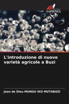 L'introduzione di nuove varietà agricole a Buzi - MUNGU IKO Mutabazi, Jean de Dieu