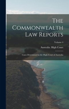 Cover The Commonwealth Law Reports
