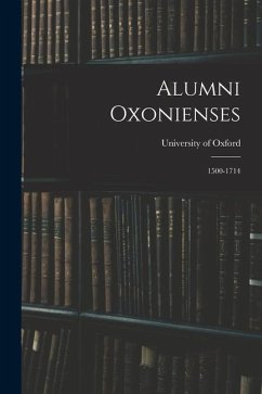 Alumni Oxonienses: 1500-1714