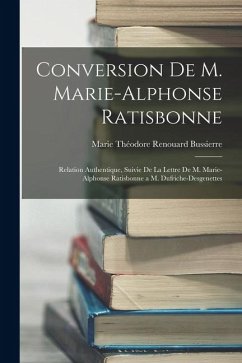 Cover Conversion De M. Marie-Alphonse Ratisbonne
