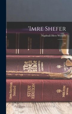 'Imre shefer - Wessely, Naphtali Herz