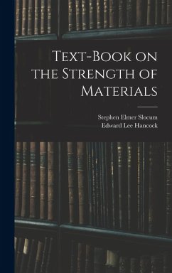 Cover Text-Book on the Strength of Materials