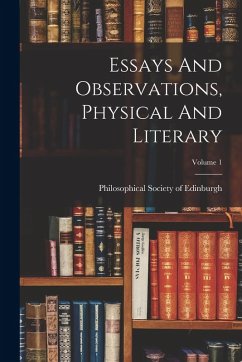 Cover Essays And Observations, Physical And Literary; Volume 1