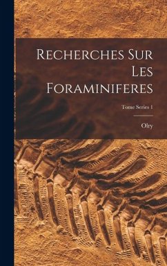 Cover Recherches sur les Foraminiferes; Tome Series 1
