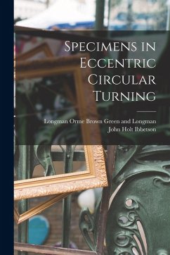 Cover Specimens in Eccentric Circular Turning