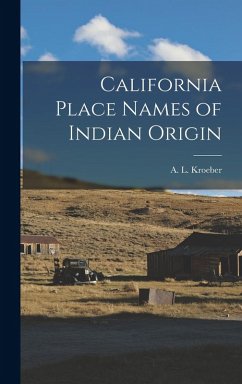 Cover California Place Names of Indian Origin