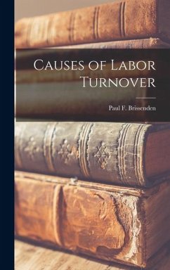 Cover Causes of Labor Turnover