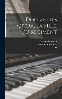 Cover Donizetti's Opera, La Fille du Regiment