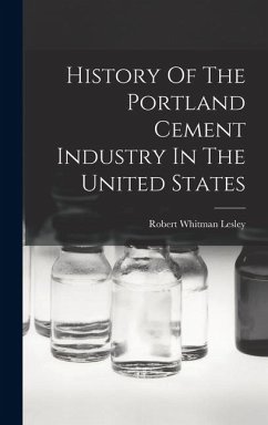 Cover History Of The Portland Cement Industry In The United States
