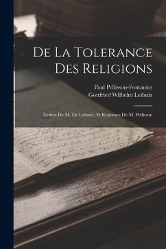 Cover De La Tolerance Des Religions