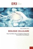 BIOLOGIE CELLULAIRE