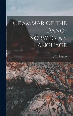 Cover Grammar of the Dano-Norwegian Language