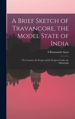 Cover A Brief Sketch of Travancore, the Model State of India