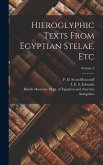 Hieroglyphic Texts From Egyptian Stelae, Etc; Volume 6