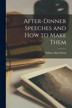 Cover After-Dinner Speeches and How to Make Them