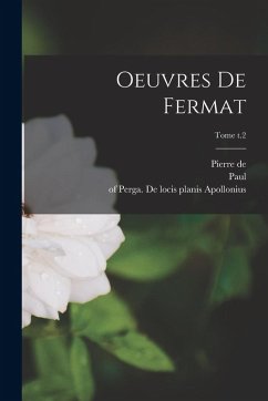 Cover Oeuvres de Fermat; Tome t.2