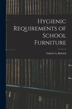 Cover Hygienic Requirements of School Furniture