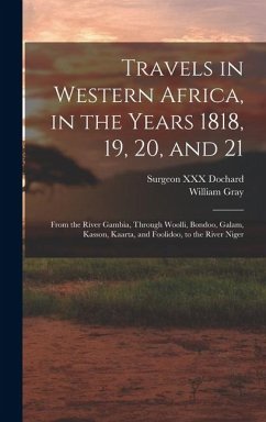 Cover Travels in Western Africa, in the Years 1818, 19, 20, and 21