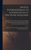 Rivista Internazionale Di Scienze Sociali E Discipline Ausiliarie: Pubblicazione Periodica Dell'unione Cattolica Per Gli Studi Sociale In Italia, Volu