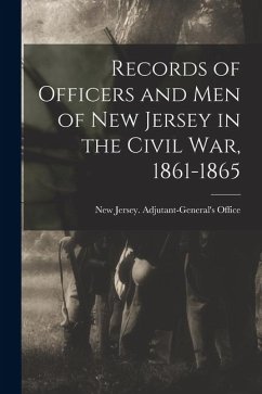 Cover Records of Officers and men of New Jersey in the Civil war, 1861-1865