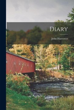 Diary - Harrower, John