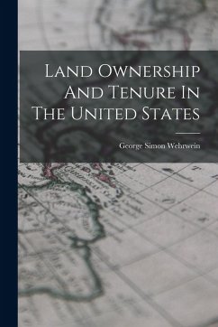Cover Land Ownership And Tenure In The United States
