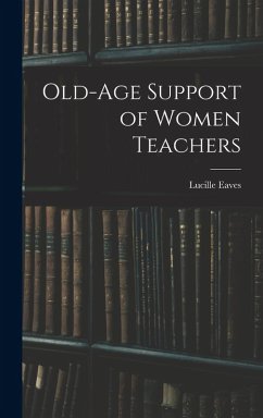 Cover Old-Age Support of Women Teachers