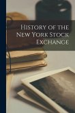 History of the New York Stock Exchange