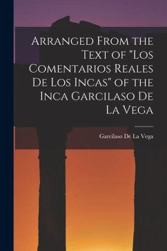 Arranged from the Text of 