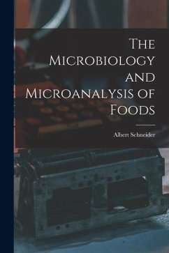 Cover The Microbiology and Microanalysis of Foods