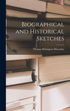 Cover Biographical and Historical Sketches