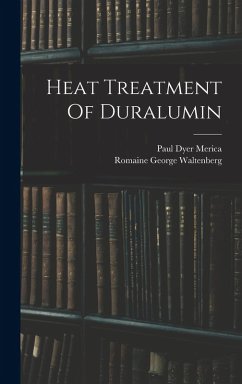 Cover Heat Treatment Of Duralumin