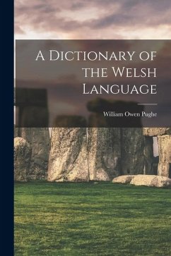 Cover A Dictionary of the Welsh Language