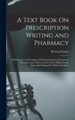 Cover A Text Book On Prescription Writing and Pharmacy