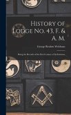 History of Lodge no. 43, F. & A. M.
