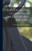 Recherches Sur Les Arrosages Chez Les Peuples Anciens ...