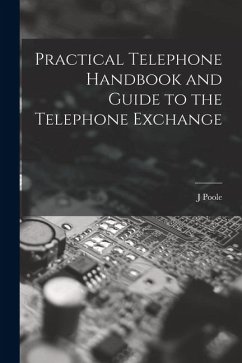 Cover Practical Telephone Handbook and Guide to the Telephone Exchange