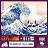 Exploding Kittens Puzzle The Great Wave... - Bild 1
