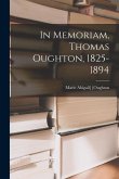 In Memoriam, Thomas Oughton, 1825-1894