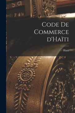 Cover Code de commerce d'Haïti