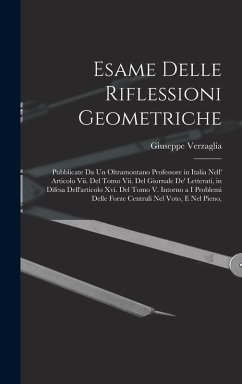 Cover Esame Delle Riflessioni Geometriche