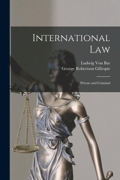 Cover International Law: Private and Criminal