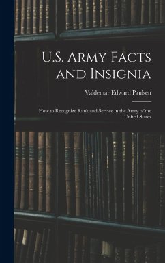 Cover U.S. Army Facts and Insignia