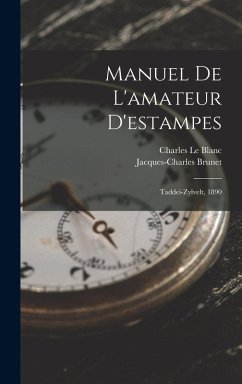 Cover Manuel De L'amateur D'estampes
