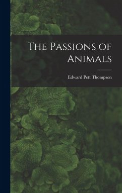 Cover The Passions of Animals